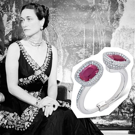 duchess of windsor ruby and diamond bracelet by cartier|wallis simpson cartier bracelet.